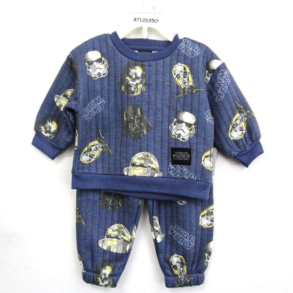 Boy's Star Wars Print Sweater and Pants Set - 8712D35O