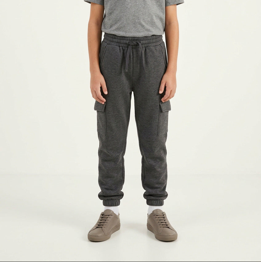Daniel L - Boy's Fleece Cargo Jogger Pants - GBP-2003