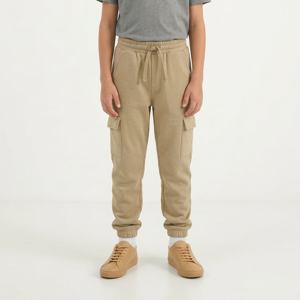 Daniel L - Boy's Fleece Cargo Jogger Pants - GBP-2003