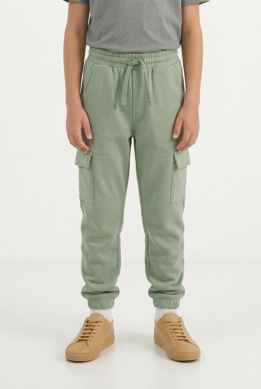 Daniel L - Boy's Fleece Cargo Jogger Pants - GBP-2003