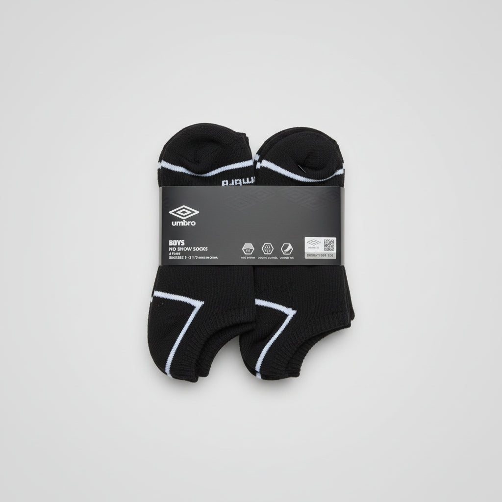 Umbro - Calcetines cortos para niño 6 unidades - UMB10028BM