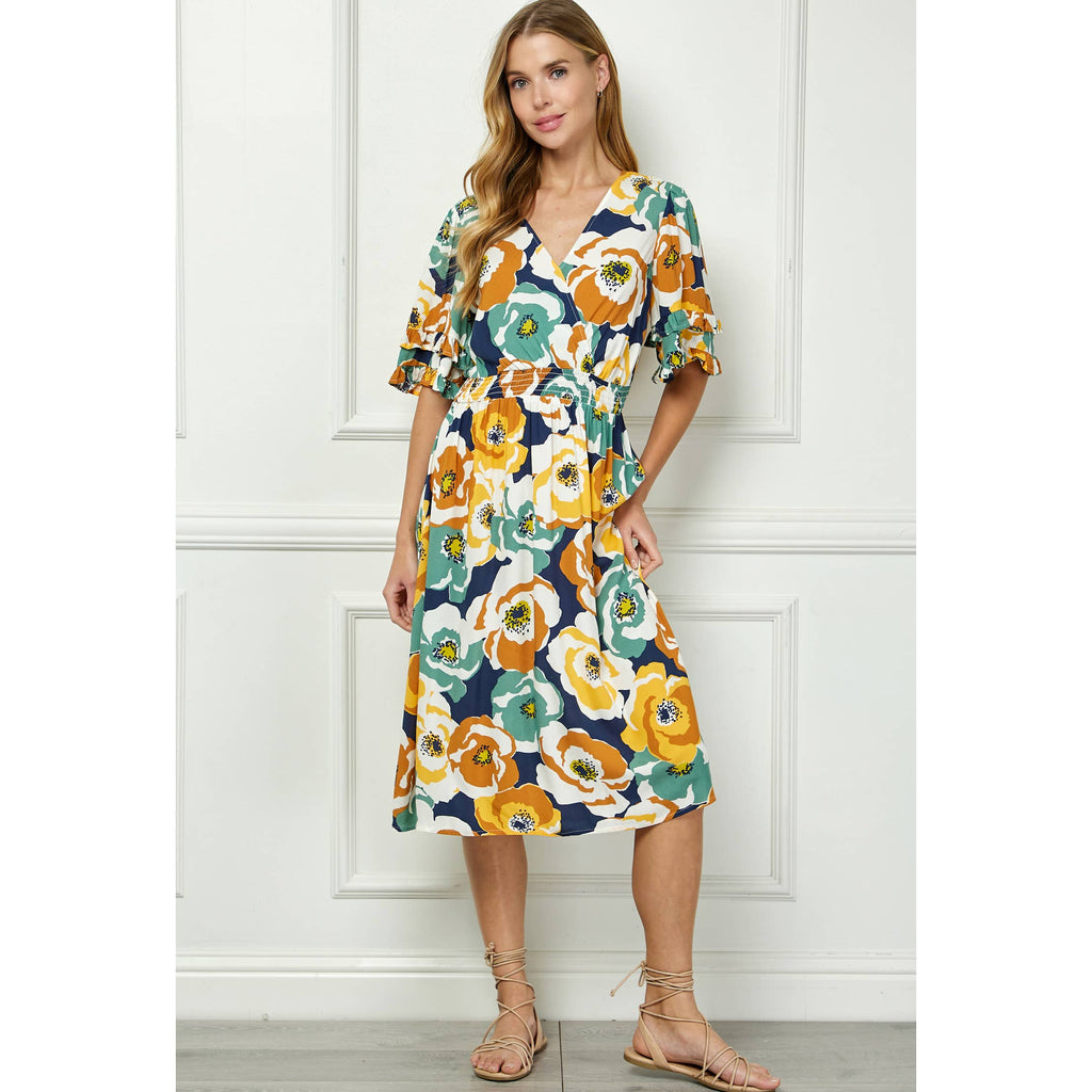 Colección Winslow - Vestido cruzado elegante para mujer inspirado en un kimono - Y973766N90