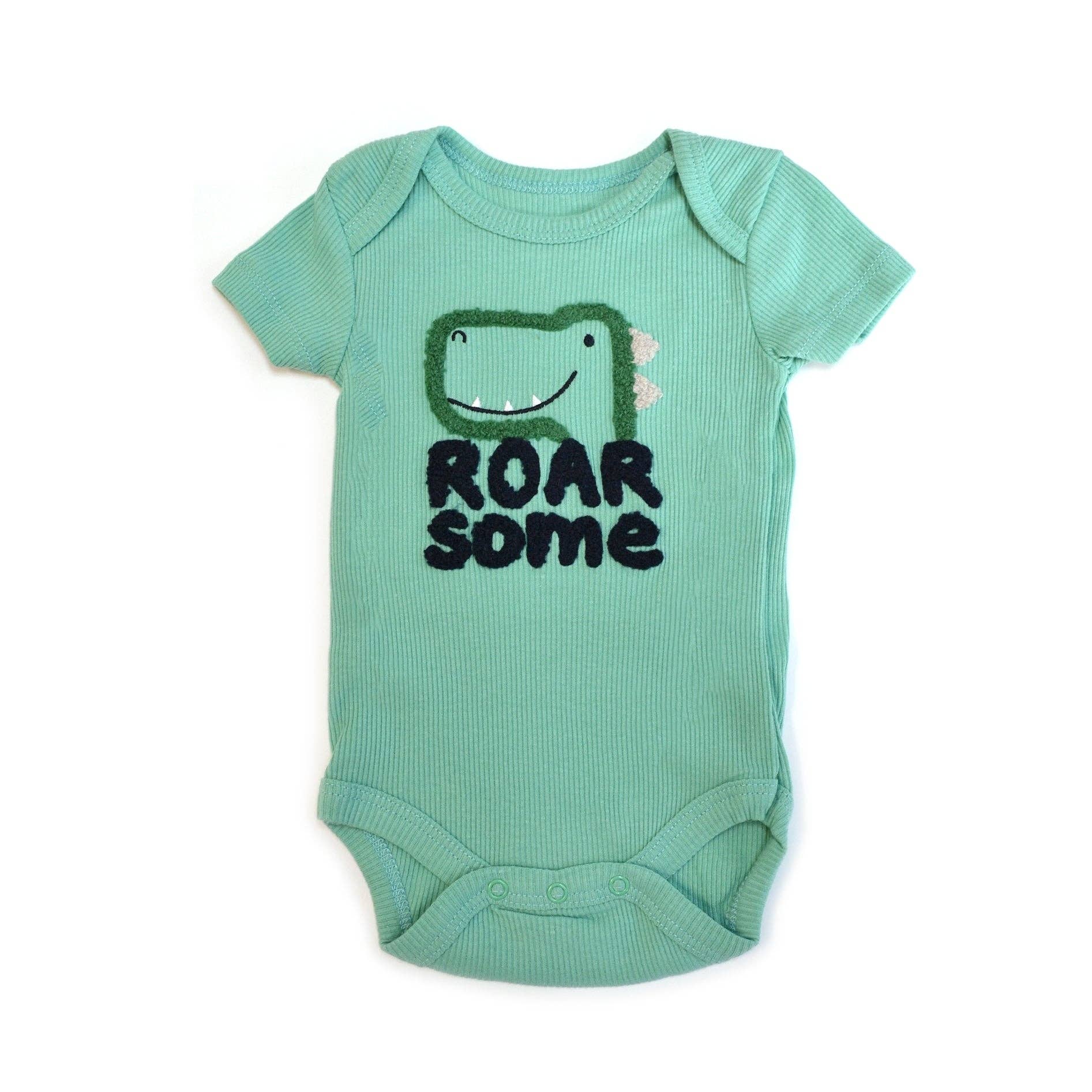 Baby 3pcs Chenille Applique Bodysuit Hat Pants Set - B146G102