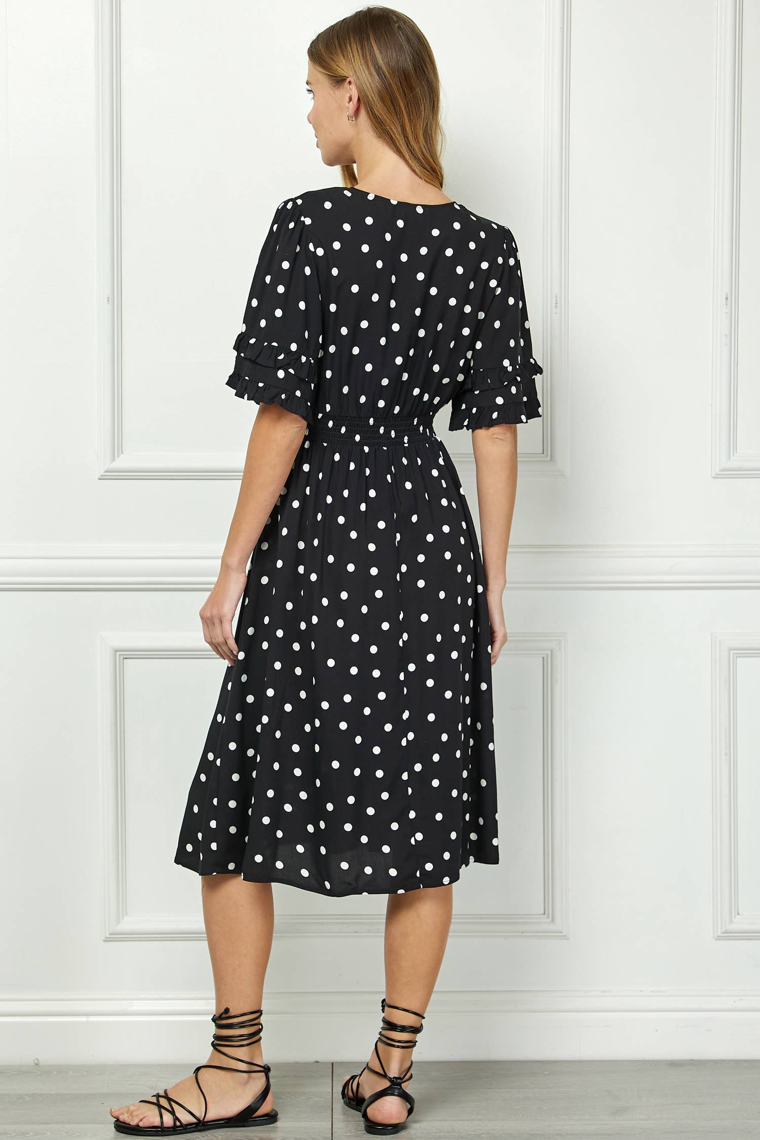 Colección Winslow - Vestido cruzado elegante para mujer inspirado en un kimono - Y973766N90