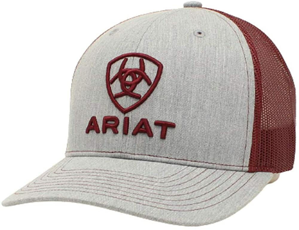 Ariat Mens Richardson 112 Adjustable Snapback Trucker Hat - A300012009