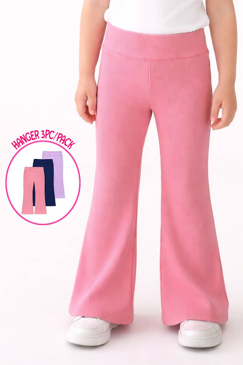 Girl 3pc Flare Legging Set - GLP-Y26-89513BB