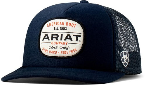 Ariat Western Mens Cap Baseball Hat Patch Embroidered Logo - A300091103
