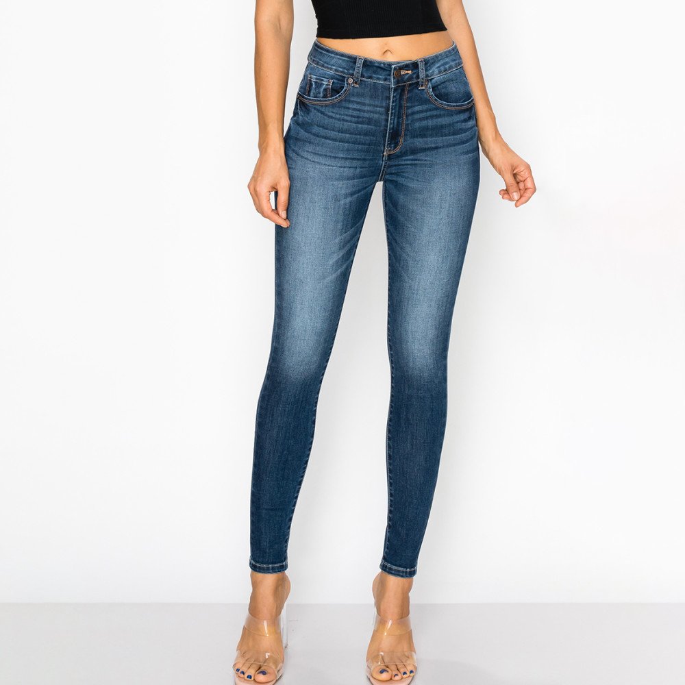 Wax Jean - Repreve High-Rise Push-Up Skinny Jean - 90501
