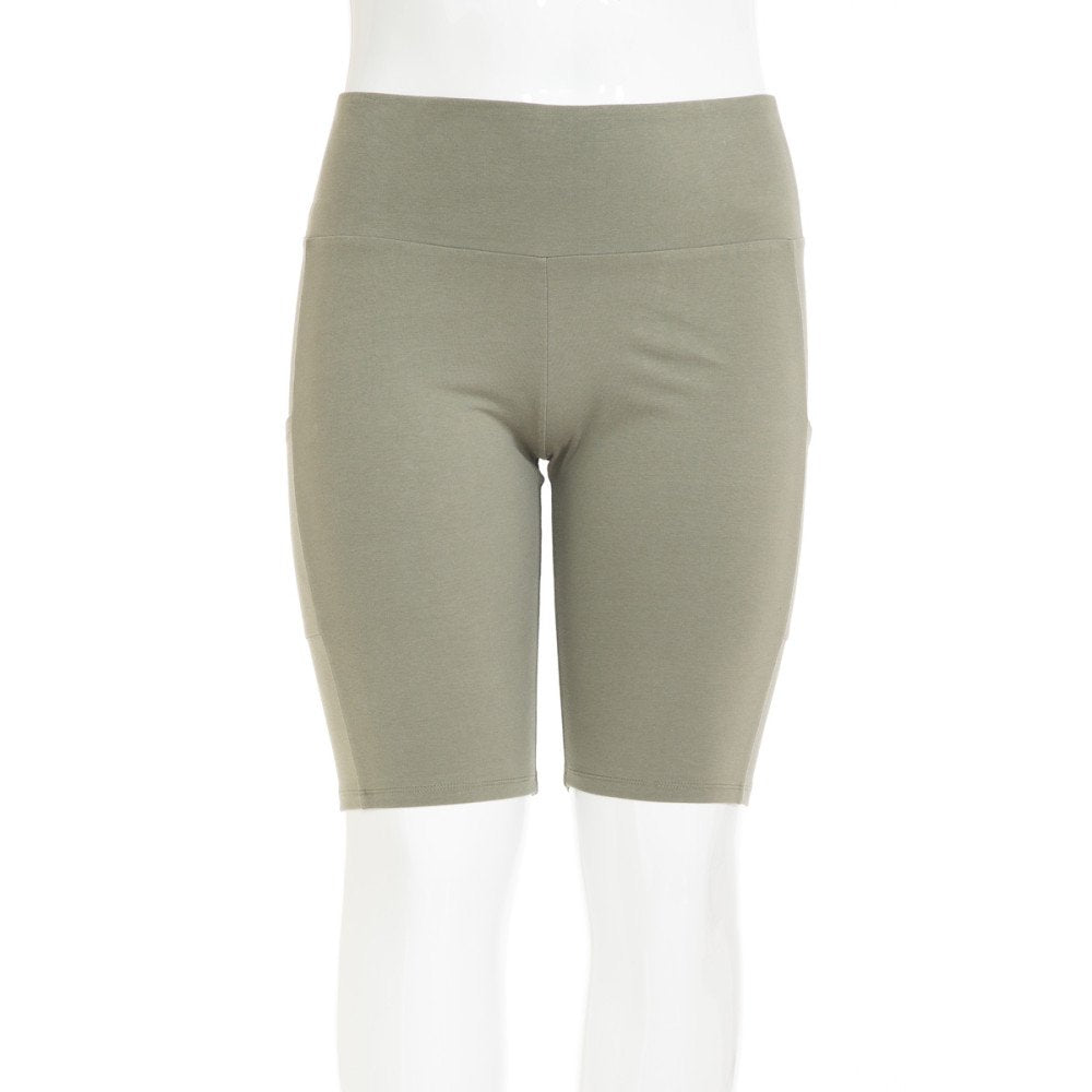Ambiance - Women's Plus Size Pocket Bike Shorts - 72595XL