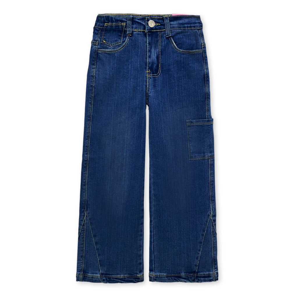 Girl's Relax Fit Jeans with Cell Pocket - GDP-24-89181B