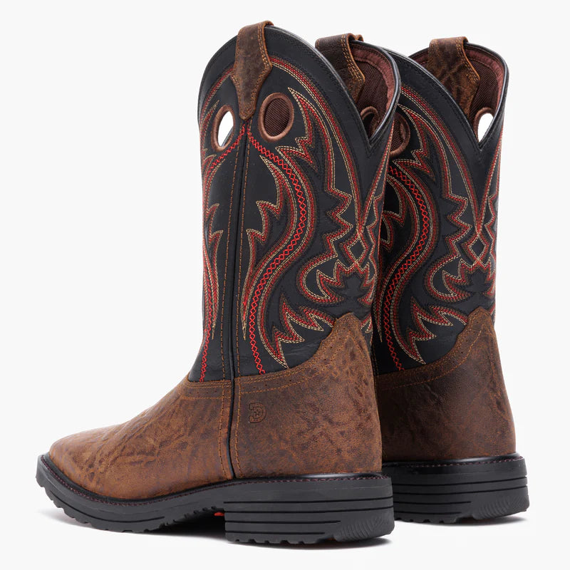 Durango - Men's Workhorse Mocha Safari & Black Work Boot - DDB0529