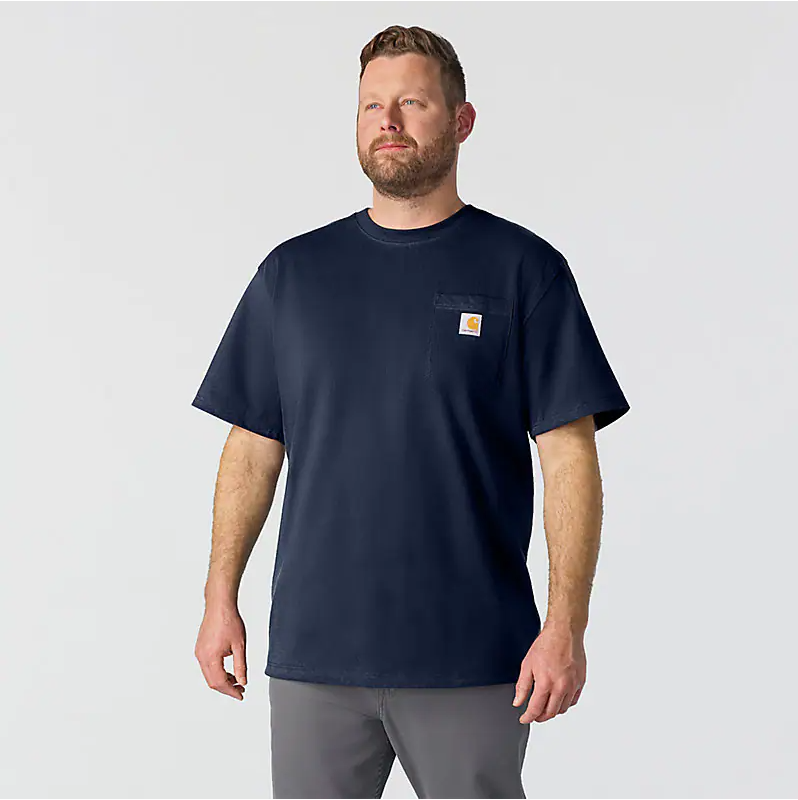 Men's Carhartt Loose Fit Heavyweight Short-Sleeve Pocket T-Shirt - K87-M