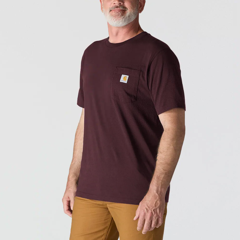 Men's Carhartt Loose Fit Heavyweight Short-Sleeve Pocket T-Shirt - K87-M