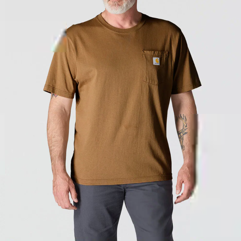 Men's Carhartt Loose Fit Heavyweight Short-Sleeve Pocket T-Shirt - K87-M