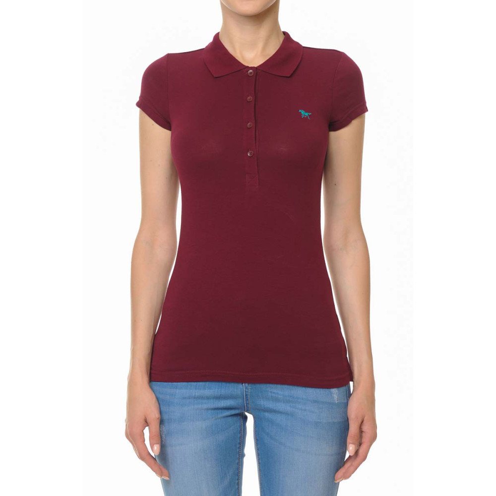 Ambiance - Women's Short Sleeved Fitted Polo Shirt - 70086