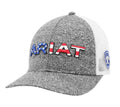 Ariat Mens USA Patriotic Logo Adjustable Snapback Cap Hat - A300009406