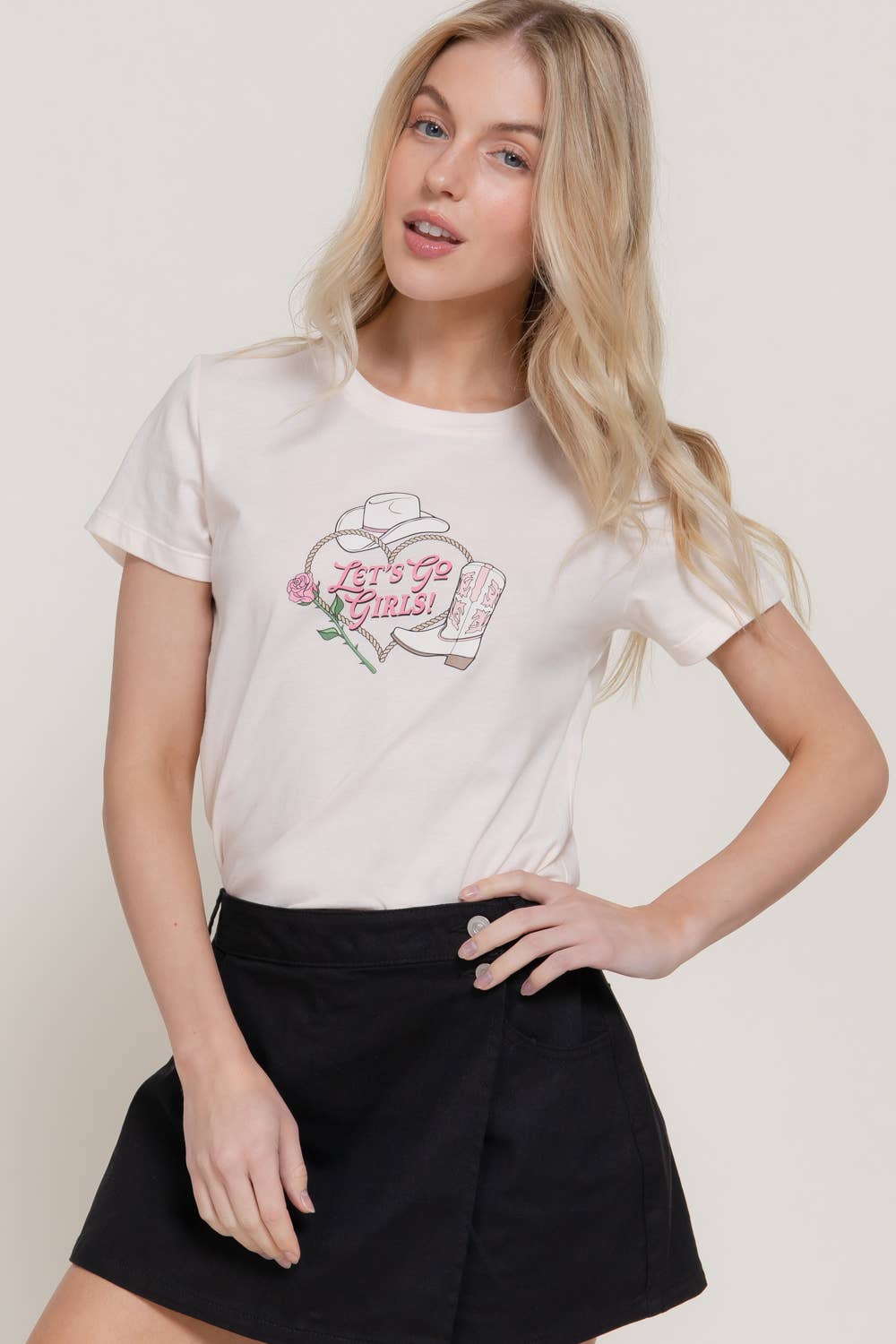 Active USA - Short Sleeve Crew Neck Graphic T-Shirt - T15095