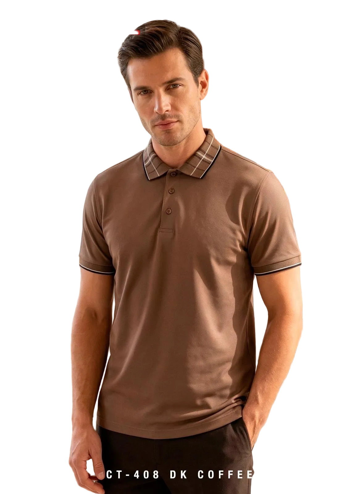 Contii - Men's Short Sleeve Premium Polo Shirt - CT-408