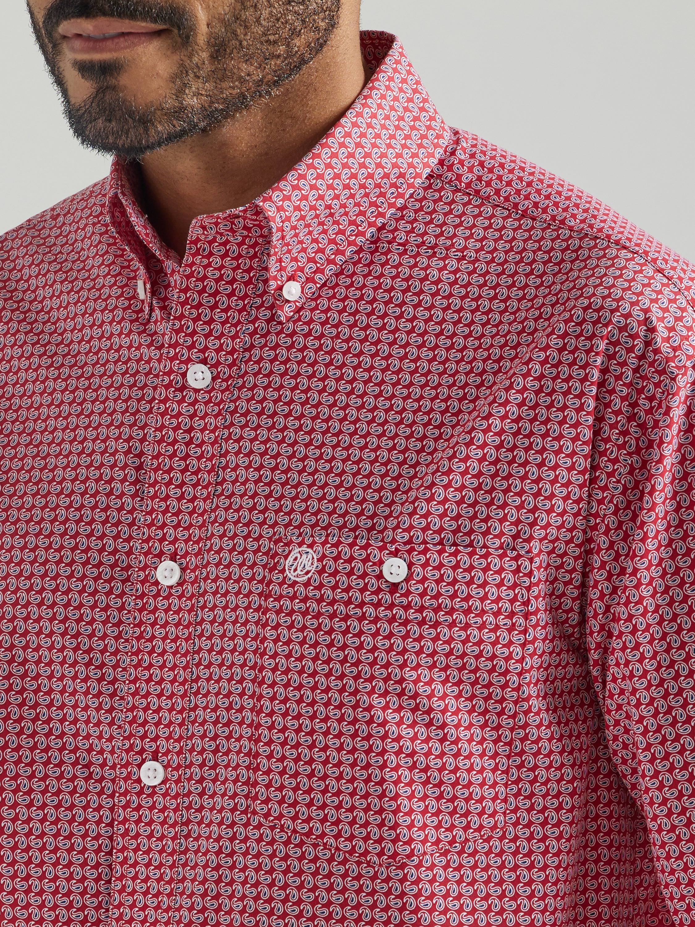 Wrangler - Men's Classic Long Sleeve Shirt - 112324791