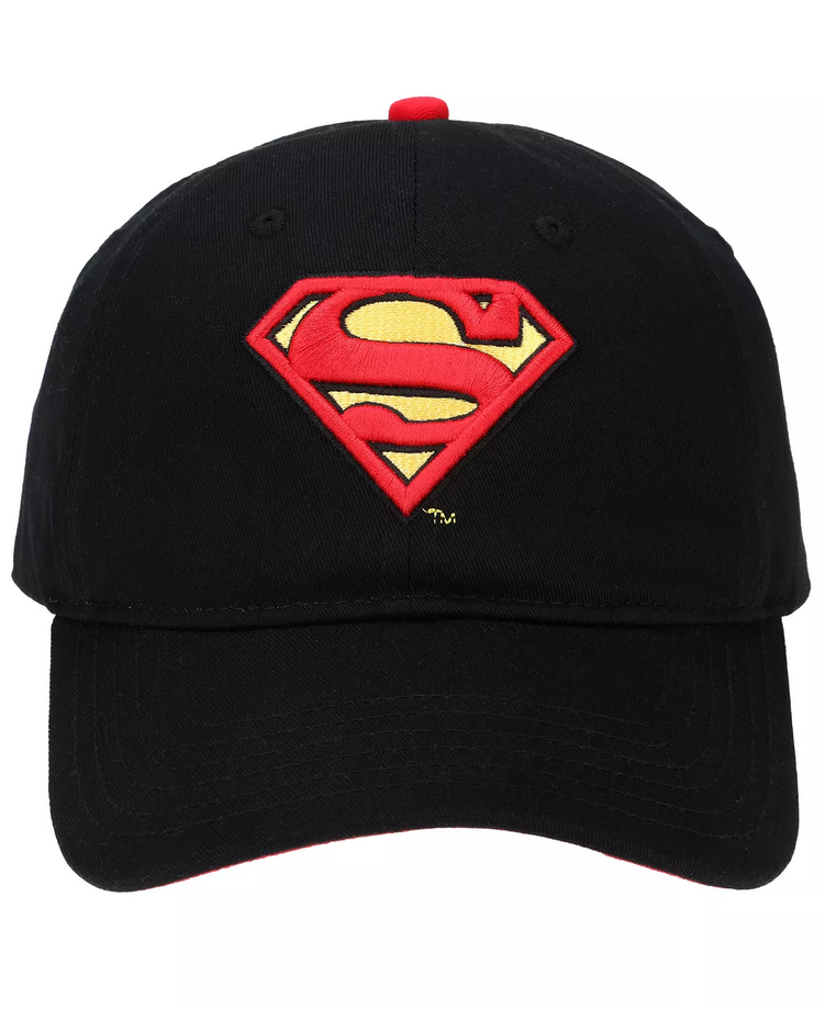 Superman Low Profile Unstructured Dad Hat Adjustable Baseball Cap