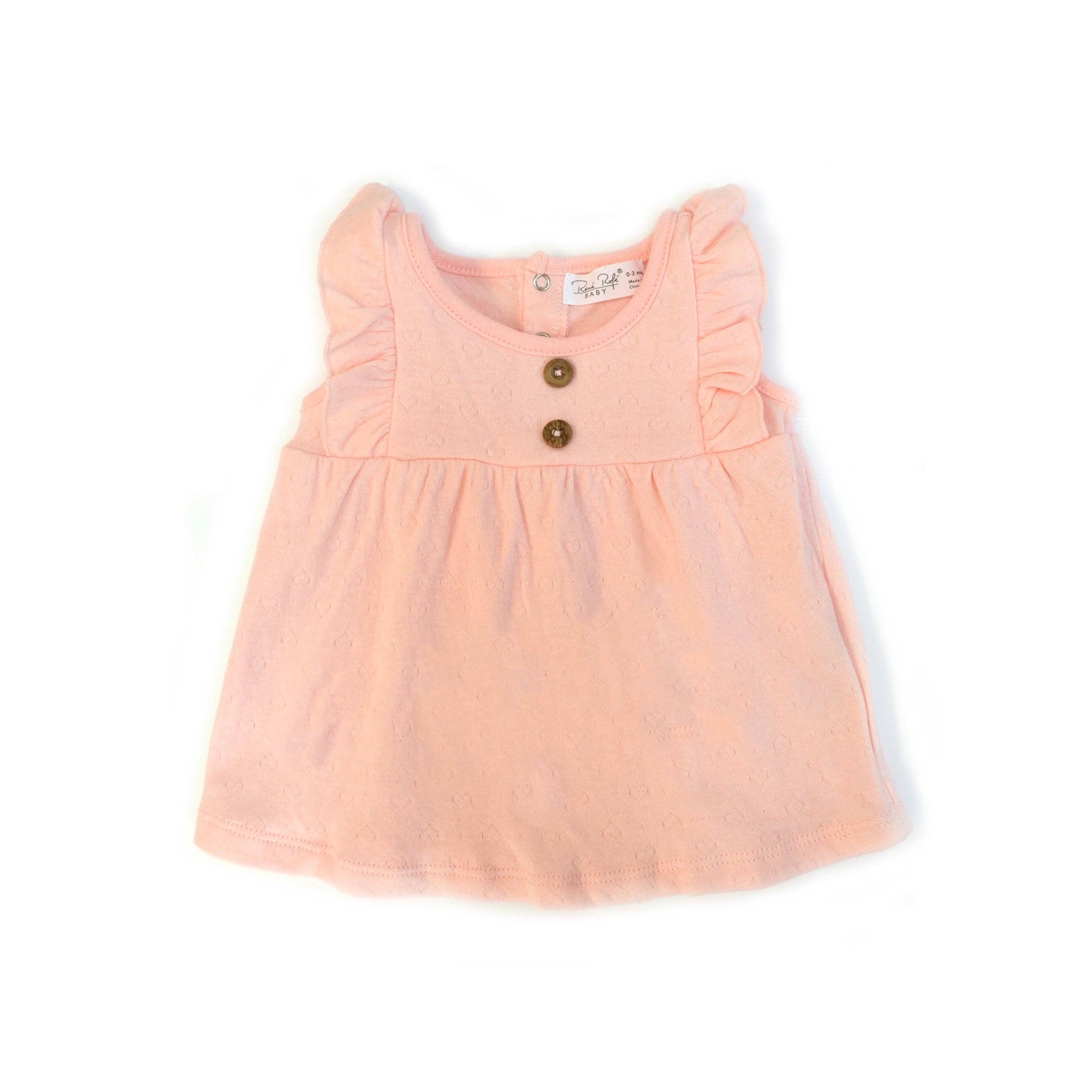 Conjunto de top, capri leggings y diadema Rene Rofe para bebé niña - R001E208