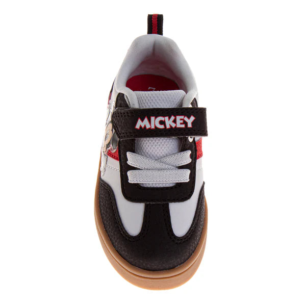 Mickey Mouse Boys Casuals Iconic Canvas Velcro Closure Sneakers - CH100233