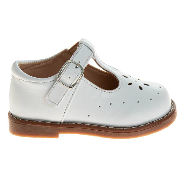 Josmo Girls' Walking Shoes Hard Sole T-Strap Mary Janes - 94847