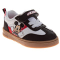 Mickey Mouse Boys Casuals Iconic Canvas Velcro Closure Sneakers - CH100233