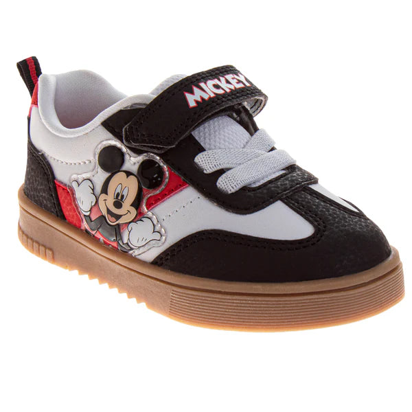 Mickey Mouse Boys Casuals Iconic Canvas Velcro Closure Sneakers - CH100233