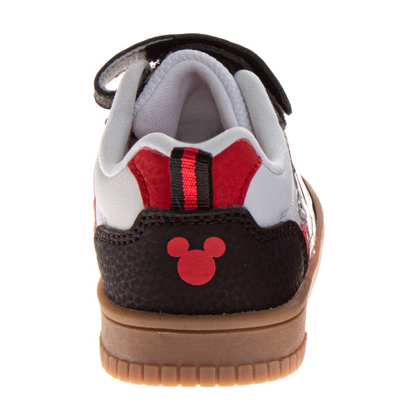 Mickey Mouse Boys Casuals Iconic Canvas Velcro Closure Sneakers - CH100233