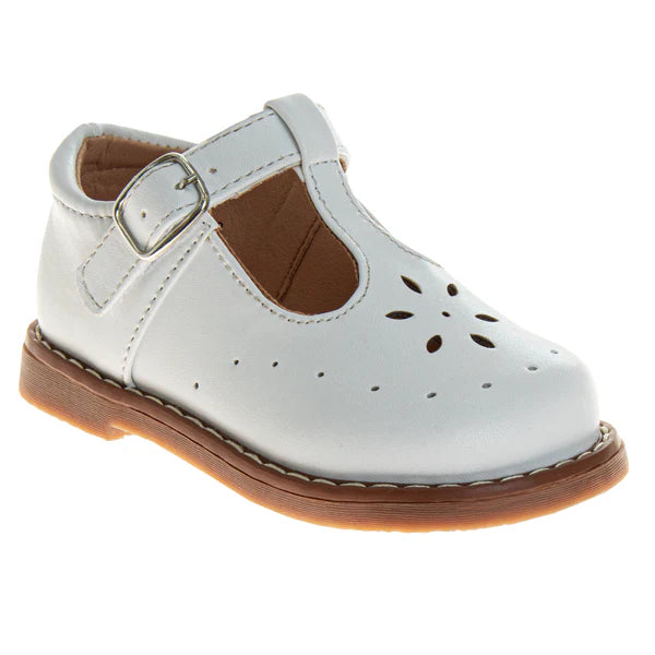 Josmo Girls' Walking Shoes Hard Sole T-Strap Mary Janes - 94847