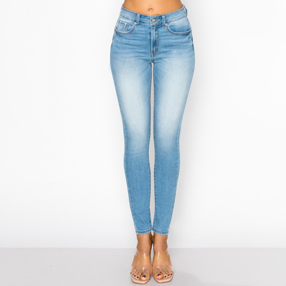 Wax Jean - Repreve High-Rise Push-Up Skinny Jean - 90501