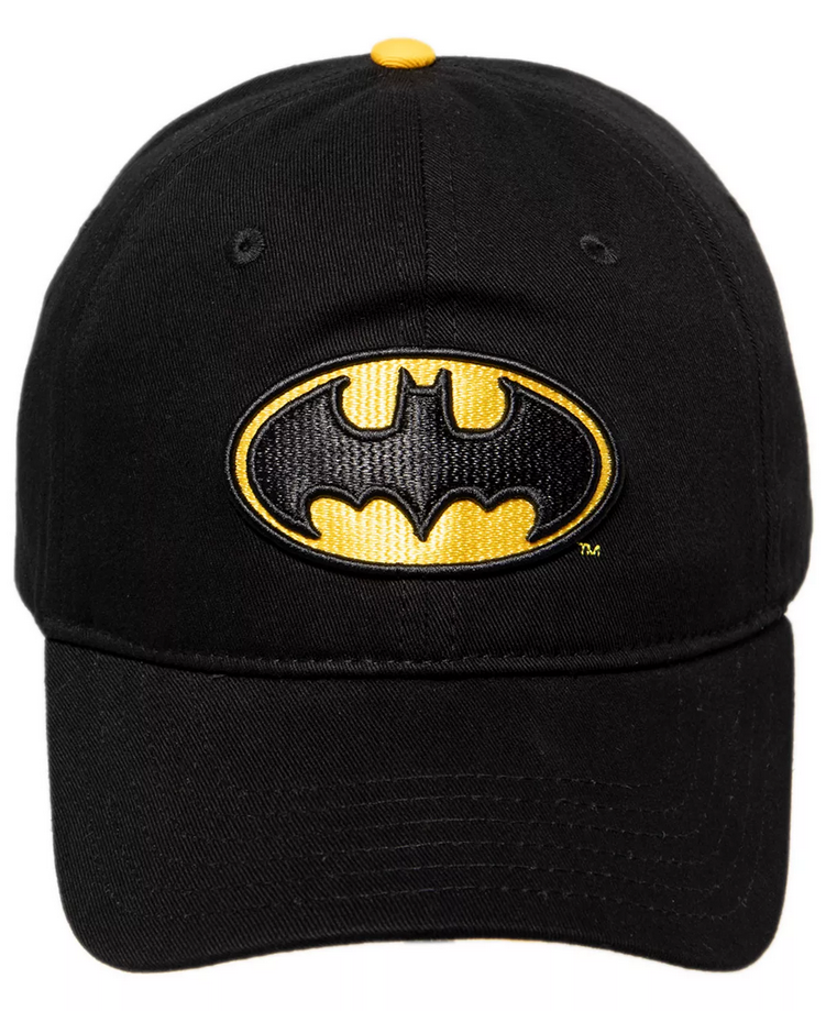 Batman Low Profile Unstructured Dad Hat Adjustable Baseball Cap