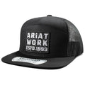 Ariat Mens Ariat Work Logo Patch Snapback Cap Hat - A290002101
