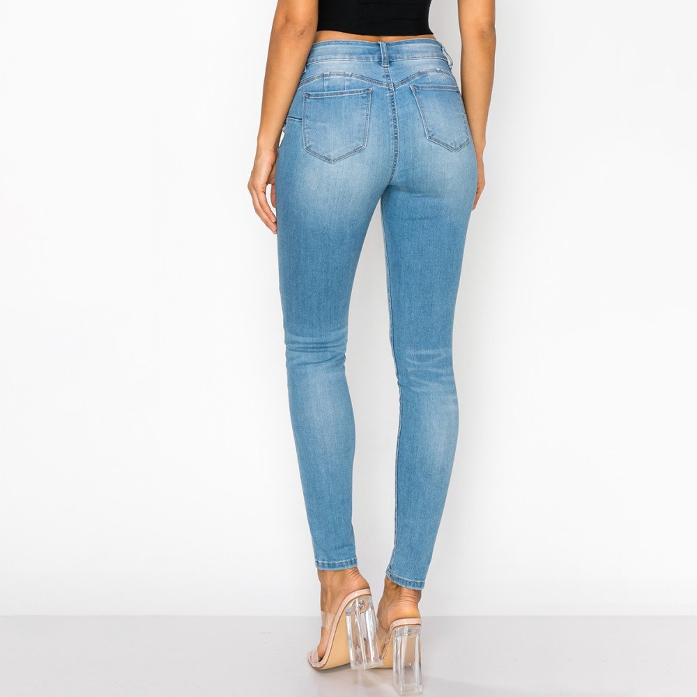 Wax Jean - Repreve High-Rise Push-Up Skinny Jean - 90501