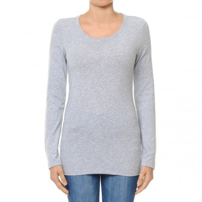 Ambiance - Women's Long Sleeve Boy Tee- 62800