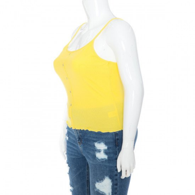 Ambiance Women Eyelet  Cani Crop Top - 73214XL