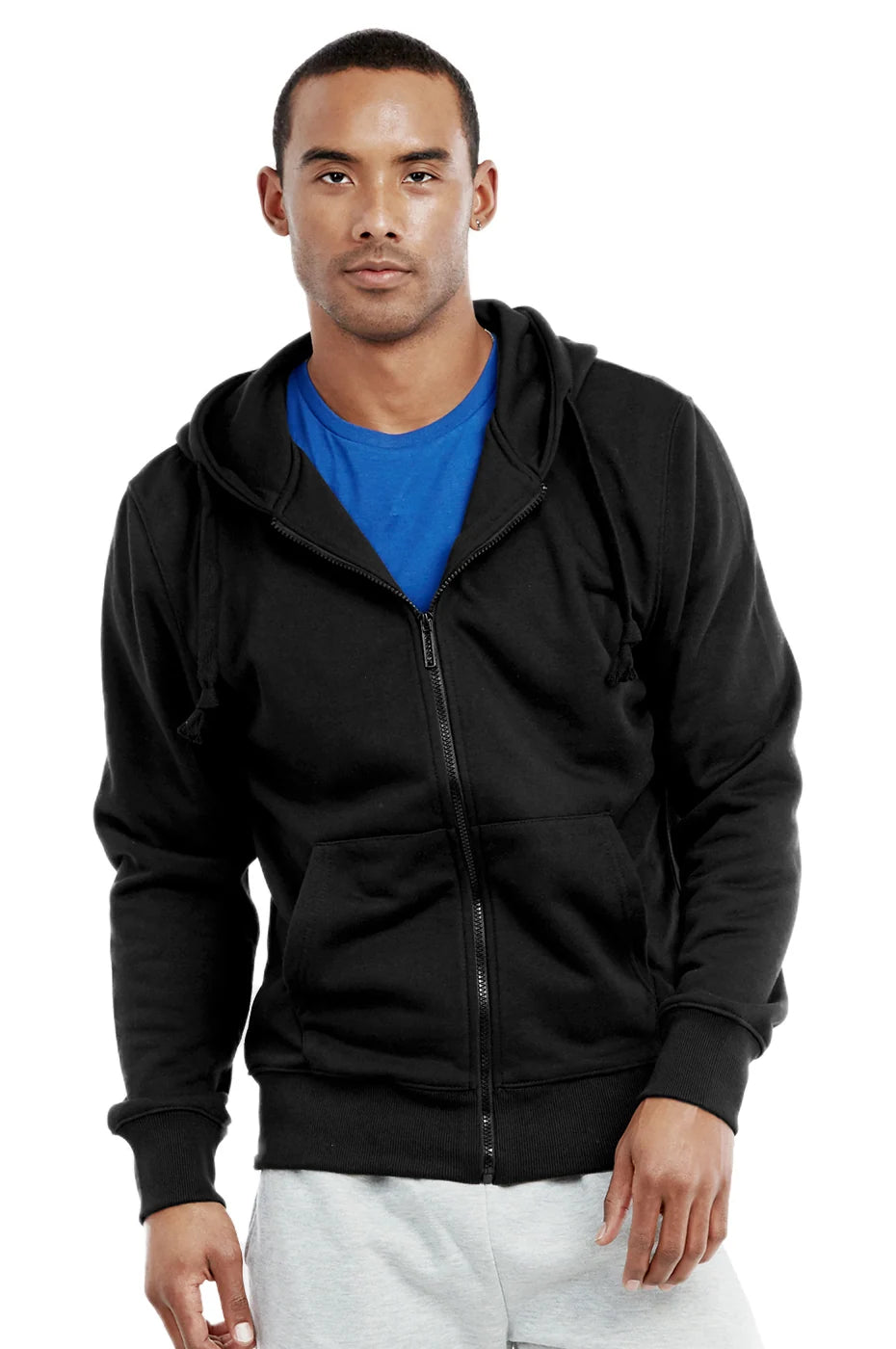 Knocker - Men's Heavy Weight Fleece Zipper Hoodie Jacket - HD2000