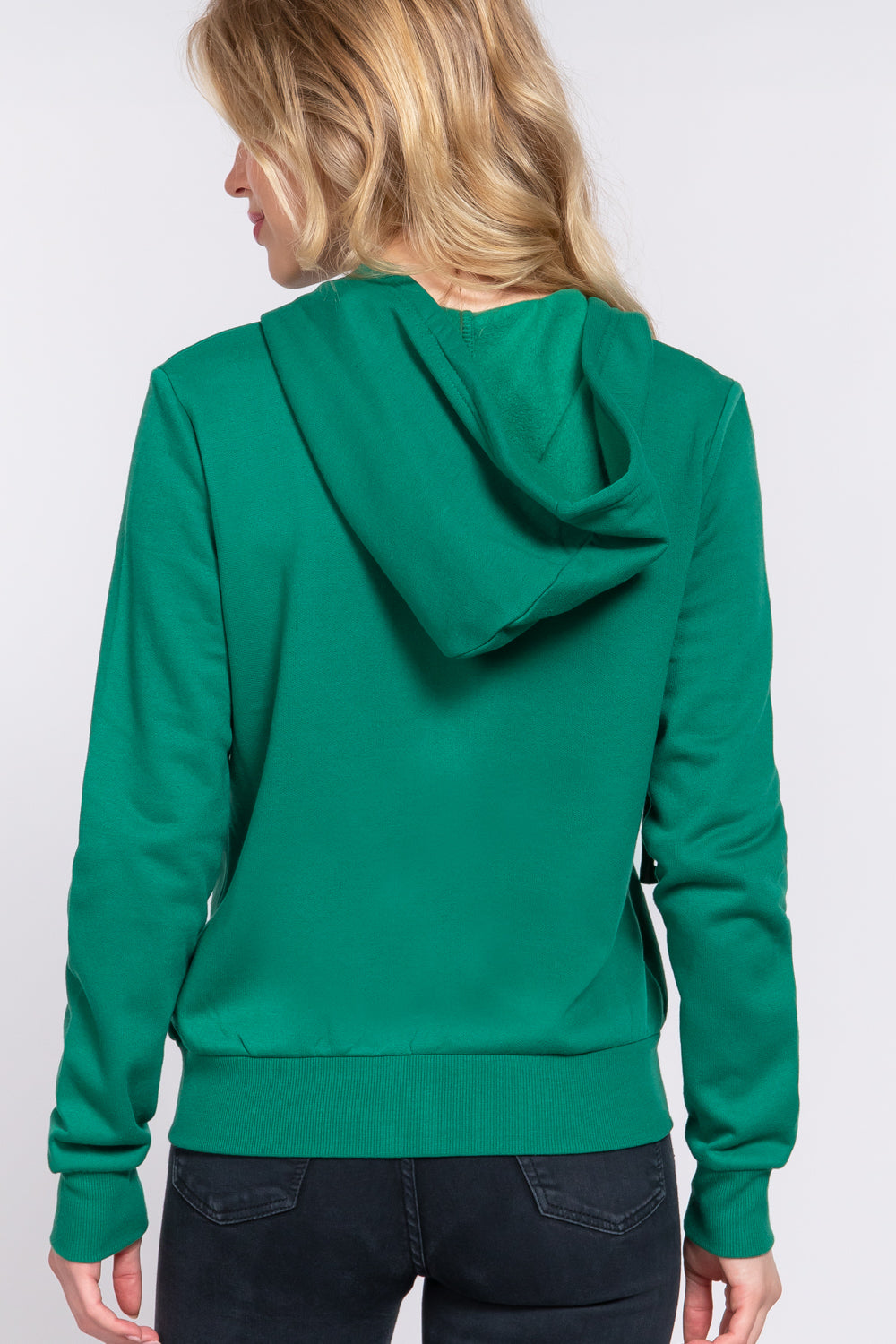 Fleece French Terry Hoodie - J2069