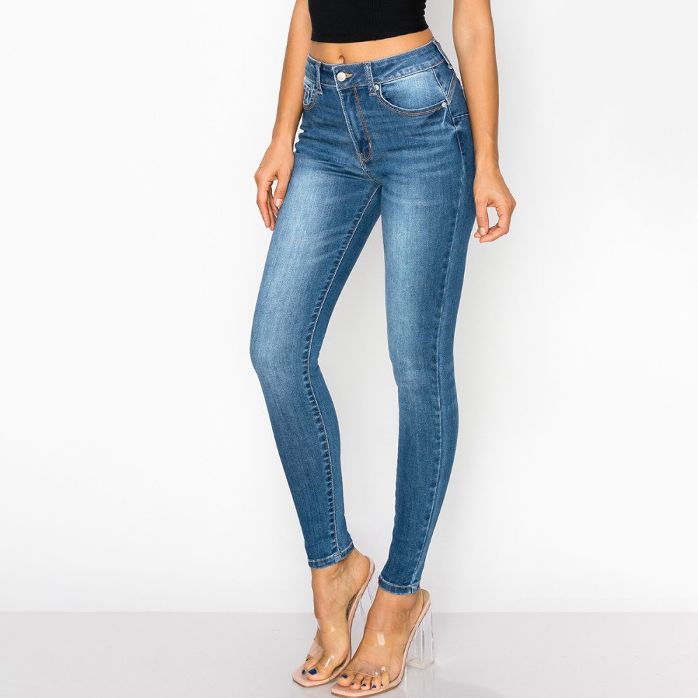 Wax Jean - Repreve High-Rise Push-Up Skinny Jean - 90501