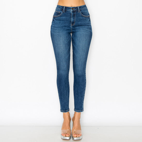 Wax Jeans - Women's Authentic Basic Push-up Skinny Jean - 90298