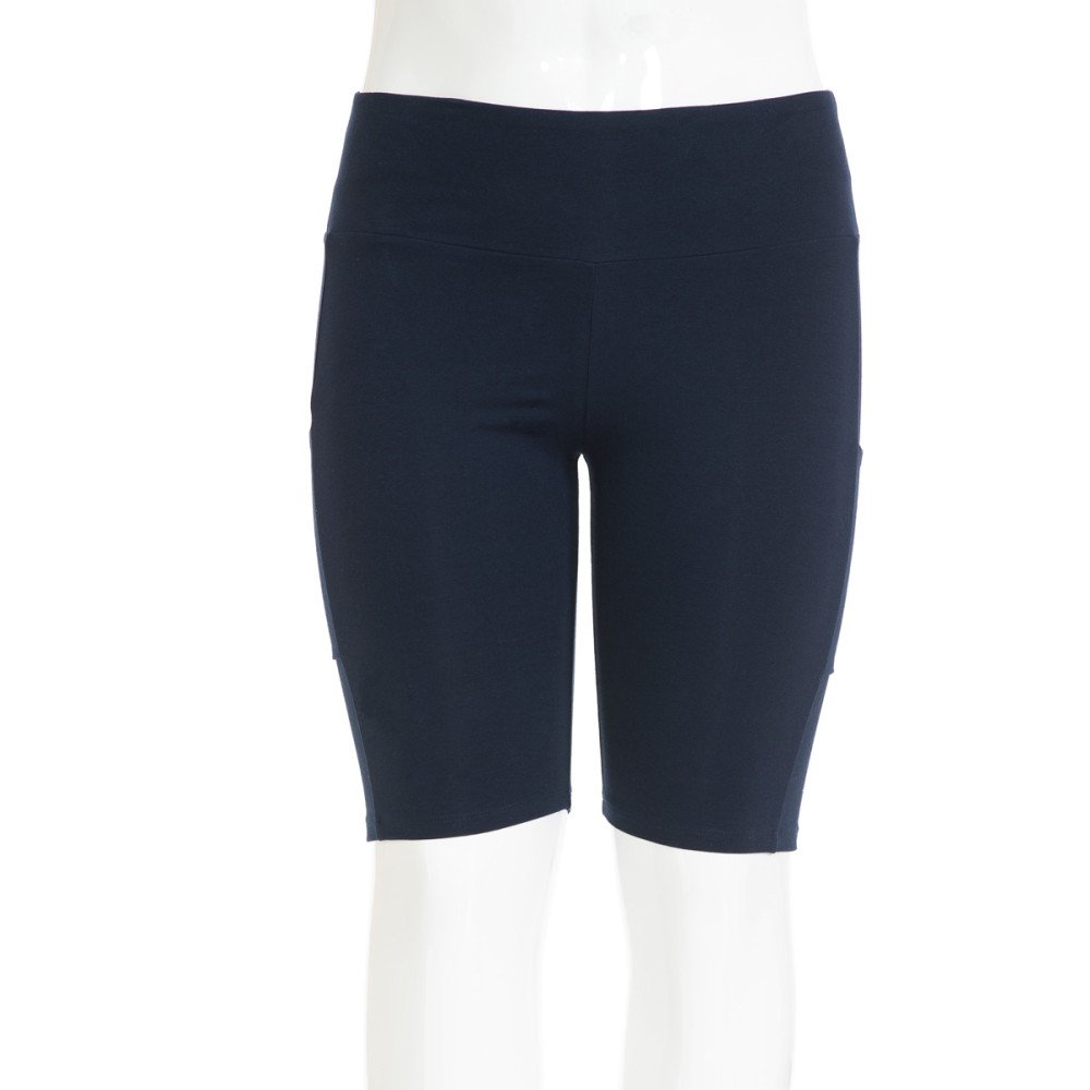 Ambiance - Women's Plus Size Pocket Bike Shorts - 72595XL