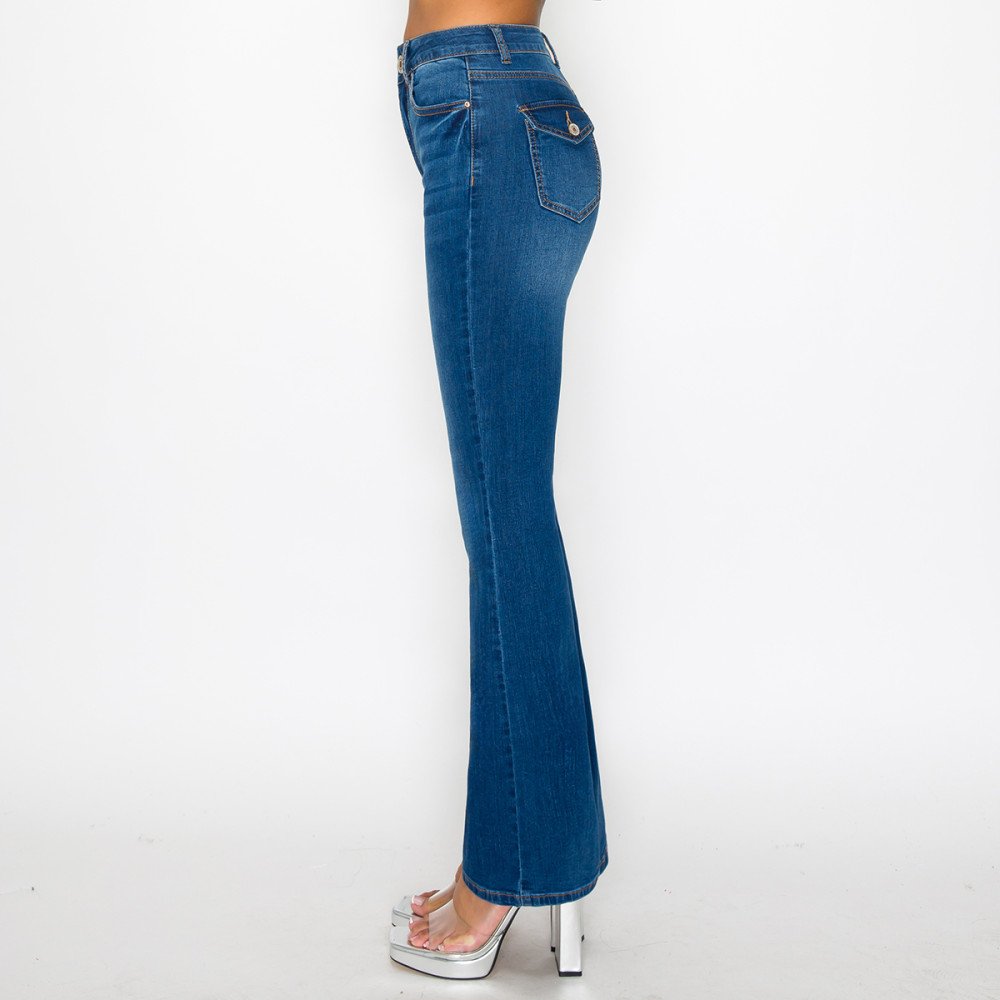 Wax Jean - Women's Flap Back Bootcut Jean - 90344