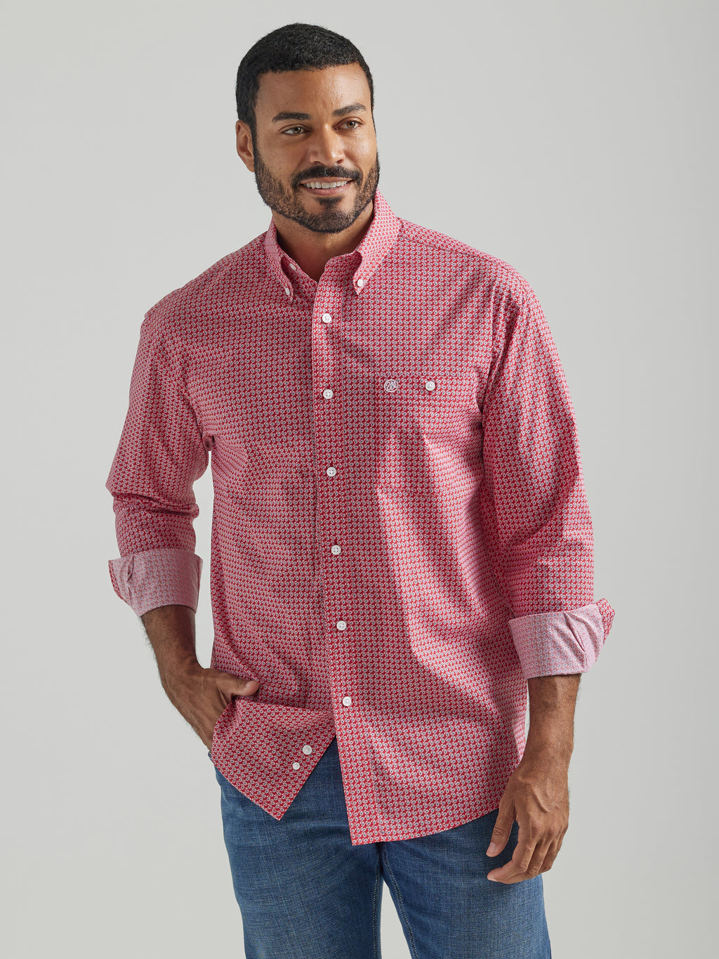 Wrangler - Men's Classic Long Sleeve Shirt - 112324791