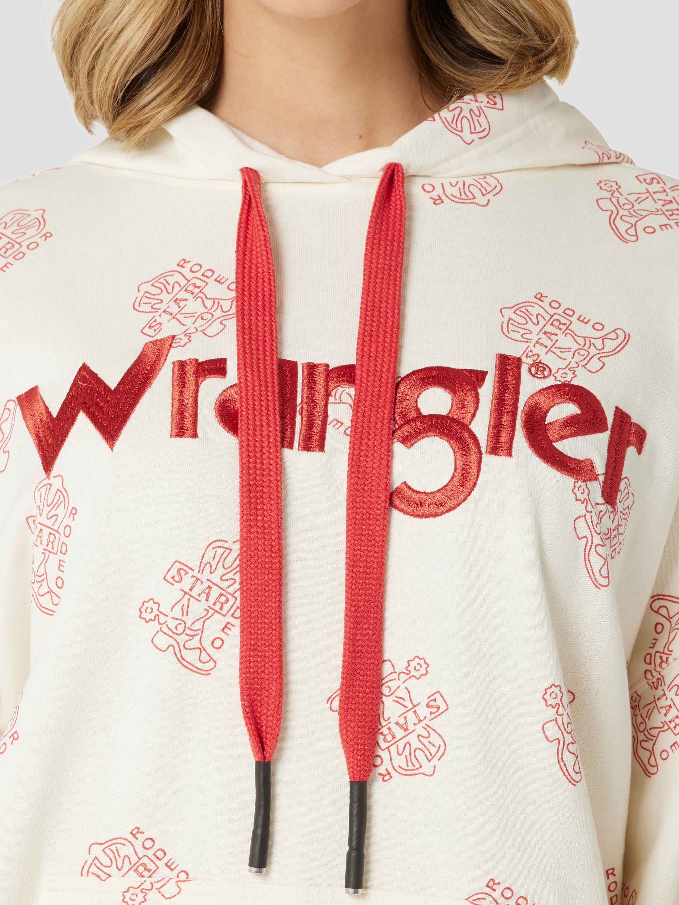 Wrangler - Womens Retro Boot Graphic Hoodie - 112327241