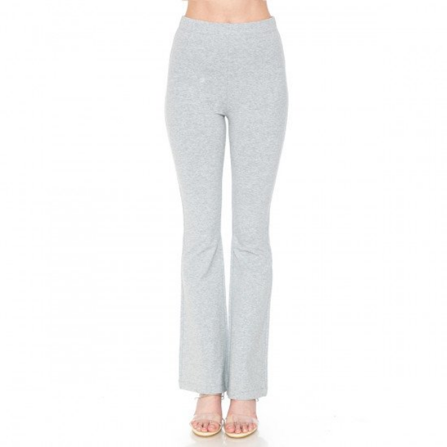 Ambiance - Women's Pull On High Waist Flare Pants - 73625