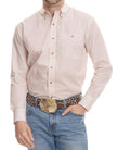 Men's Long Sleeve Western Shirt - 112330361