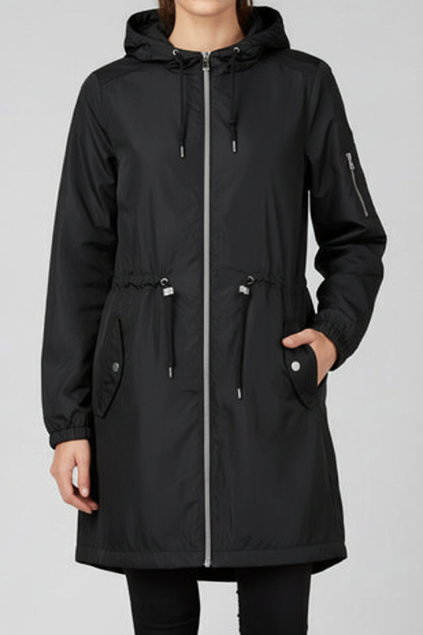 Ambiance - Chaqueta rompevientos ligera para mujer - 71452
