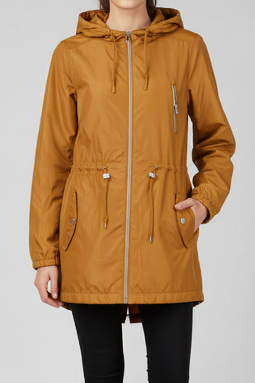 Ambiance - Chaqueta rompevientos ligera para mujer - 71452