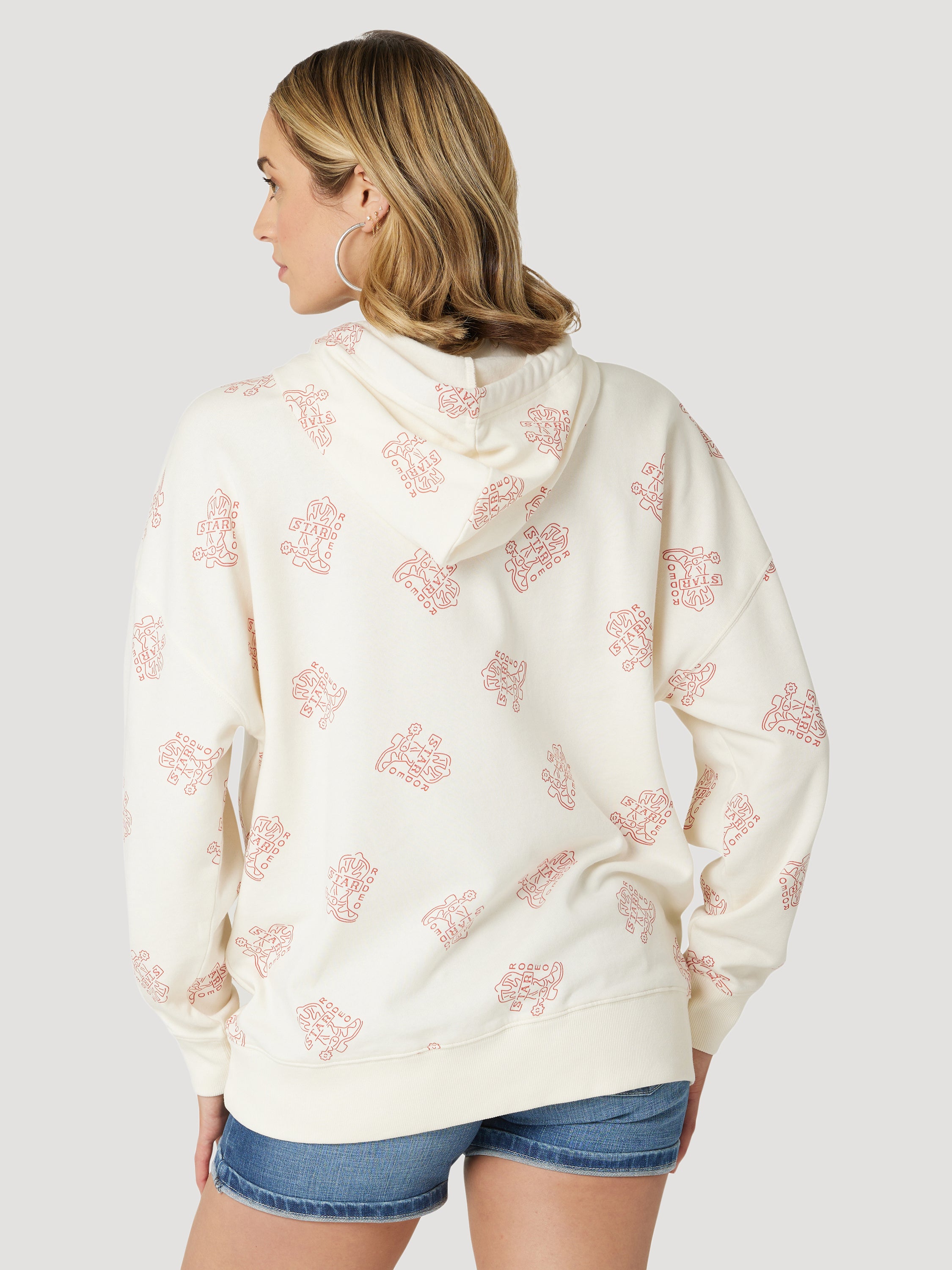 Wrangler - Womens Retro Boot Graphic Hoodie - 112327241